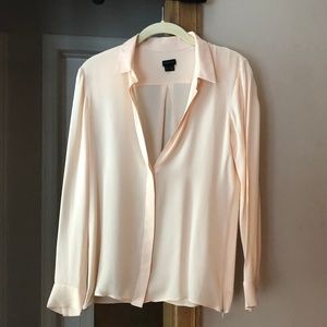 Theory Blouse - Pink